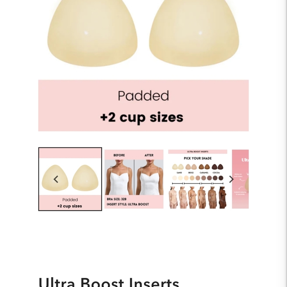 BOOMBA Bras for Every Occasion 3 pair , size A, color beige